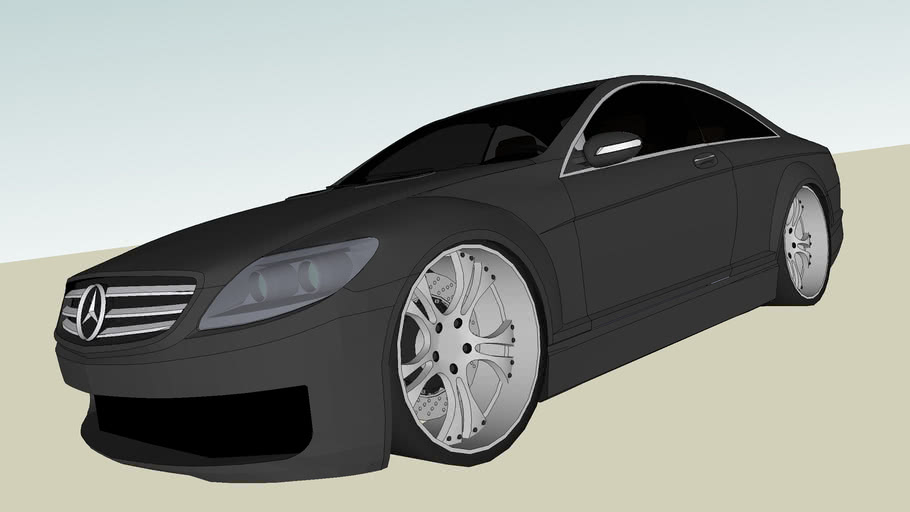 Modified Mercedes CL-550 | 3D Warehouse