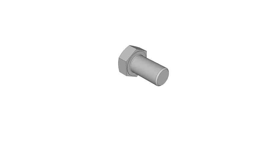 02144113 Hexagon Head Bolts ISO 4017 M33x60 | 3D Warehouse