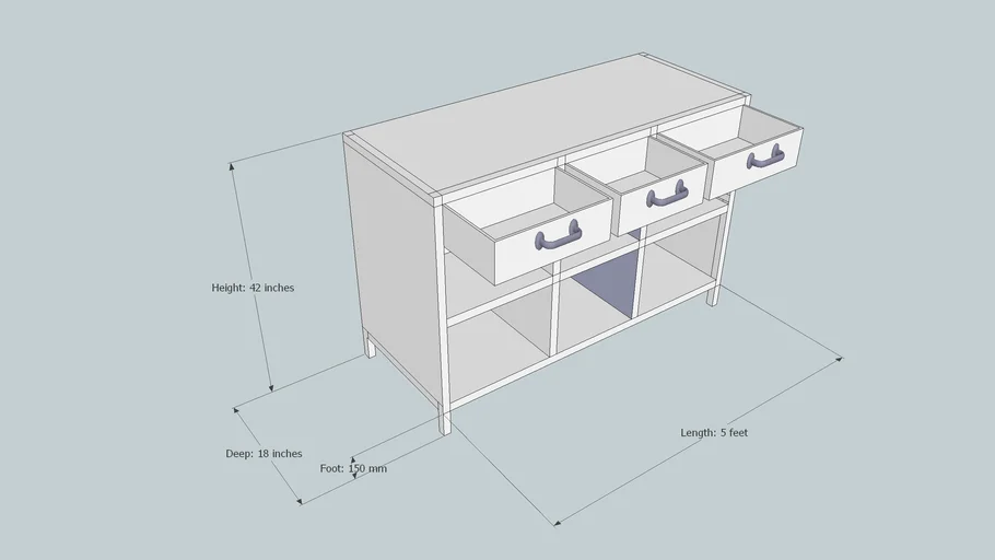 Cupboard | 3D Warehouse