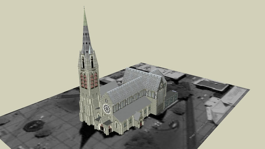 Christchurch (Canterbury) Cathedral 3D Warehouse
