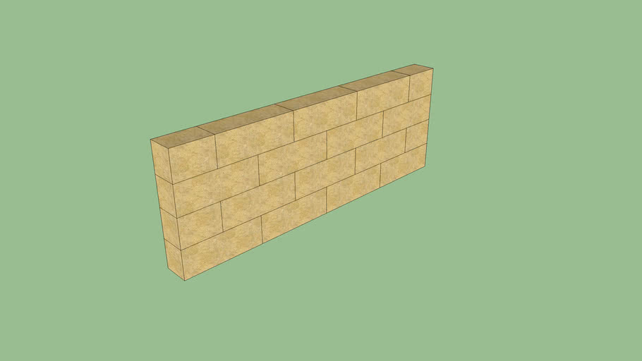 Stone wall 3D Warehouse