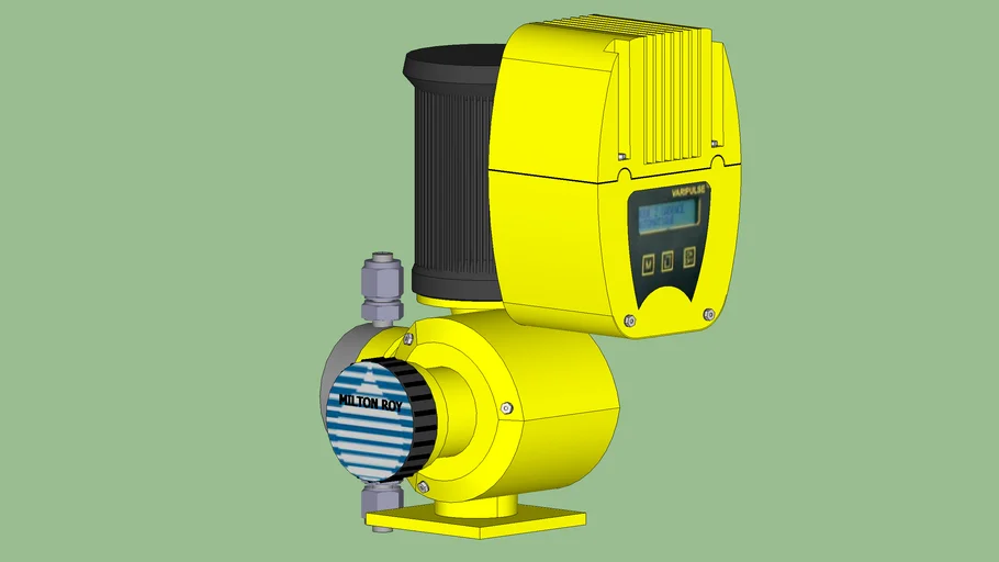 Bomba dosificadora serie G M con Módulo de control VARIPULSE | 3D Warehouse
