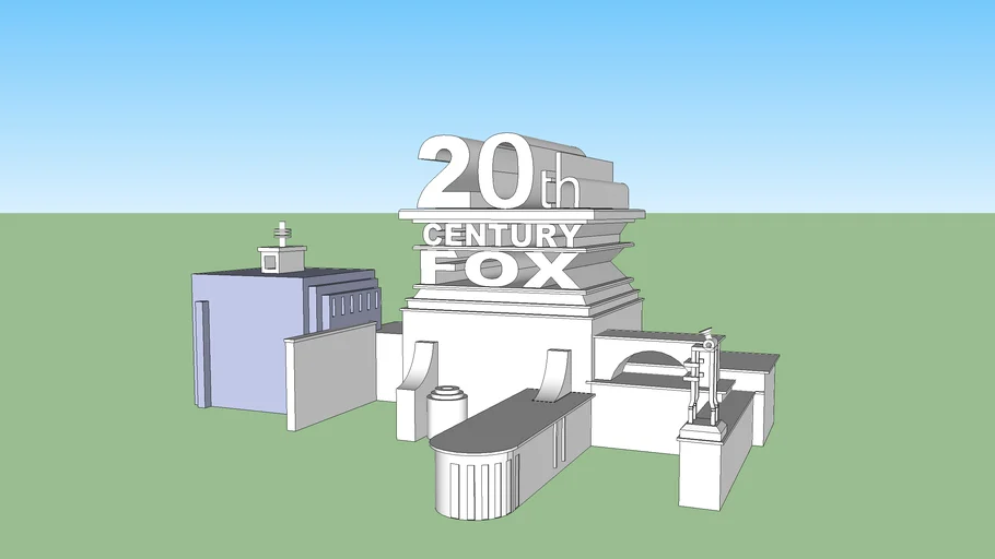 20th Century Fox SketchUp with custom fanfare (MOST VIEWED) 