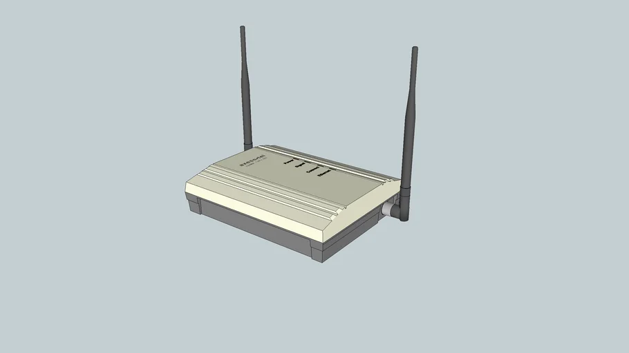 Mi modem 3D Warehouse
