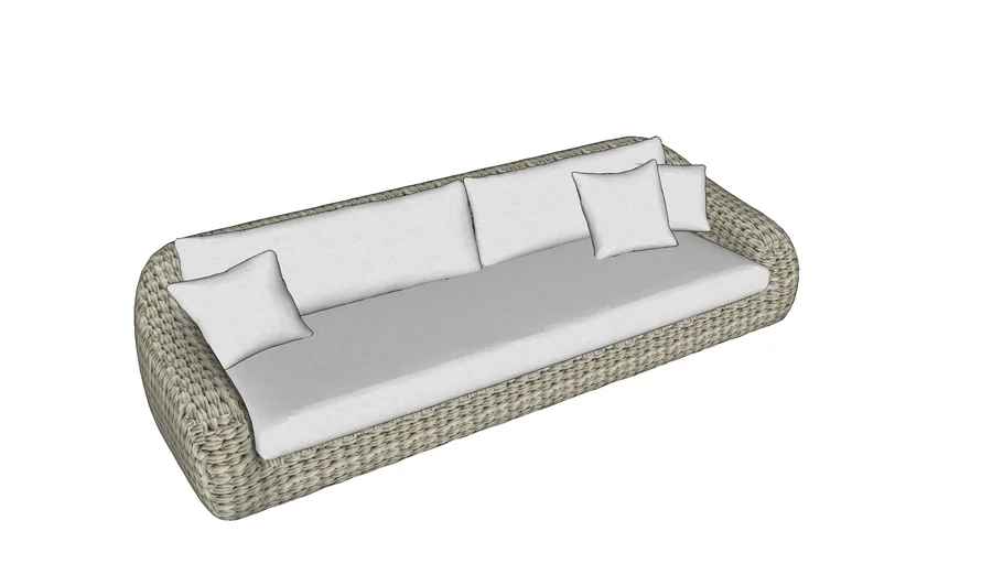 Manutti Kobo Sofa | 3D Warehouse