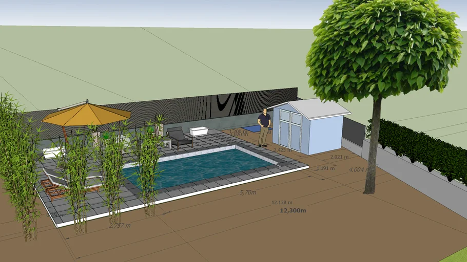 Projet Piscine | 3D Warehouse