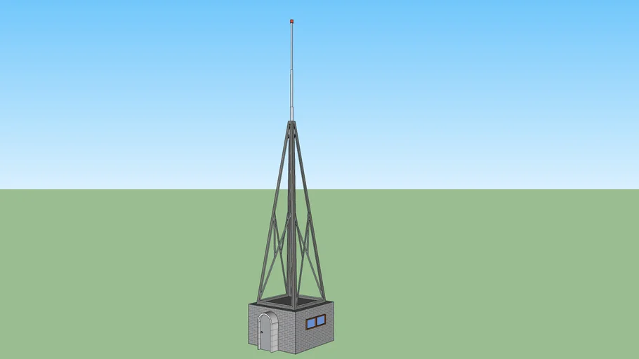 radio relay station 3D Warehouse