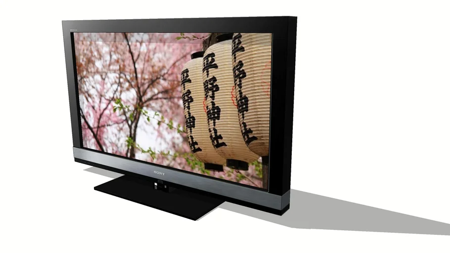 SONY 52吋Full HD LED液晶電視KDL 52EX700 - - 3D Warehouse