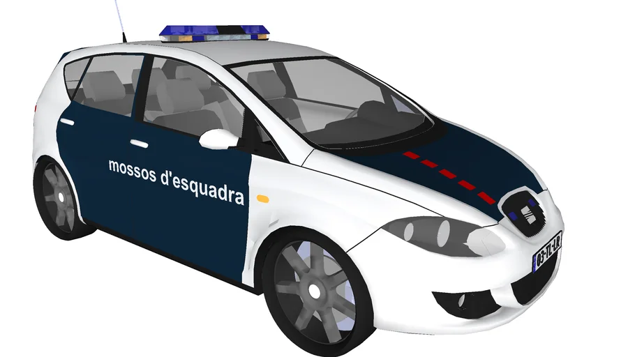 Barcelona Police car (mossos d'esquadra)