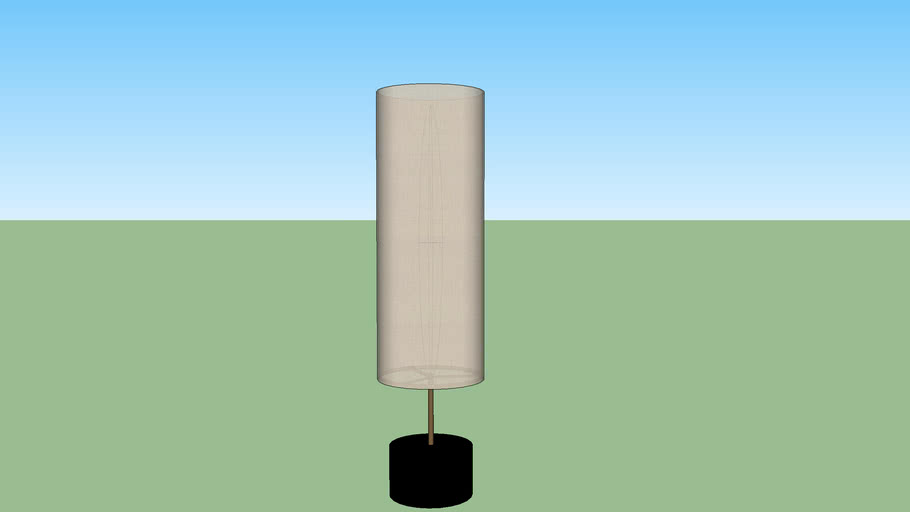 Luminária de Piso Jardim Jader Almeida 3D Warehouse