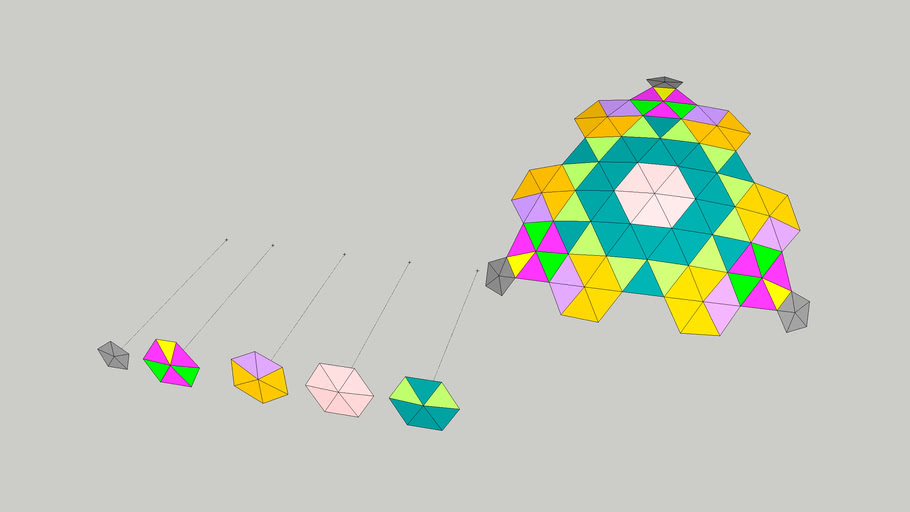 hexagon dome
