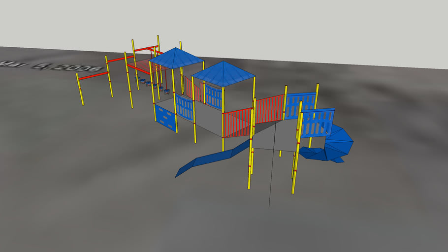 New Emerson Elementary School playground 3D Warehouse