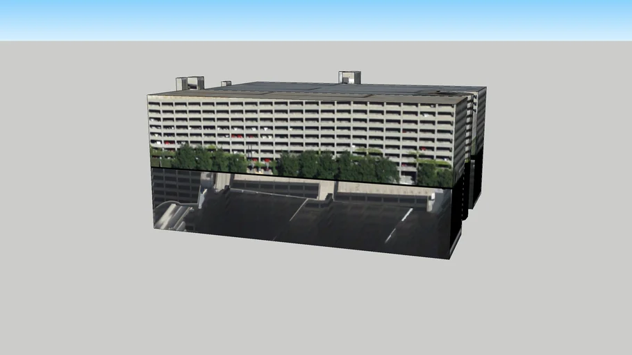 parking garage at rush university medical center chicago 3D Warehouse
