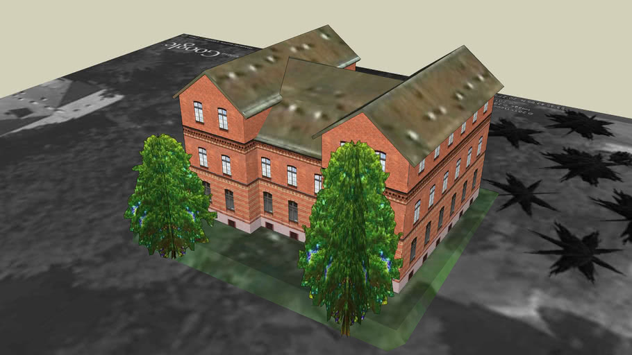 WKŚ UWM - This building exists in this shape from 2011! (data GoogleEarth old 2009)