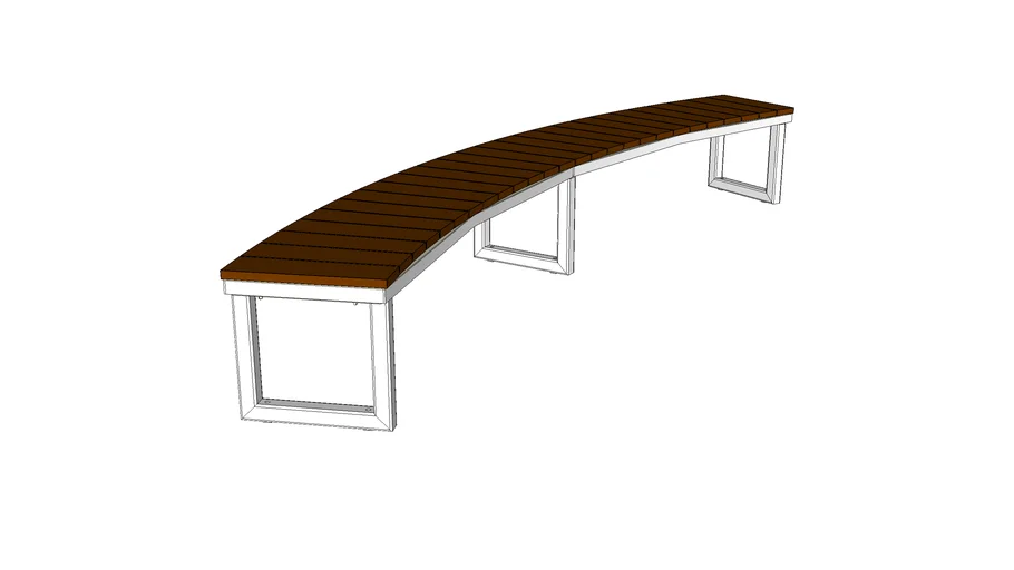 LAYT_OGM1900-00062 Backless Curved Bench