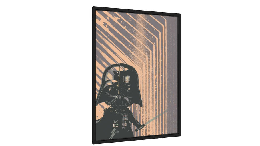 Quadro Darth Vader - Galeria9, por La Fazoli