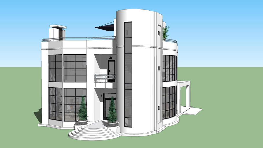 international style house