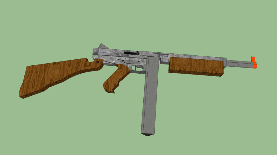 Thompson SMG M4A1 BB GUN / Airsoft gun!