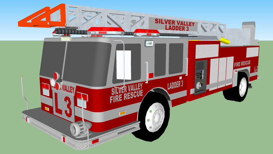 SILVER VALLEY FIRE RESCUE LADDER 3