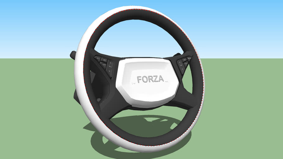 Forza Steering Wheel 3D Warehouse