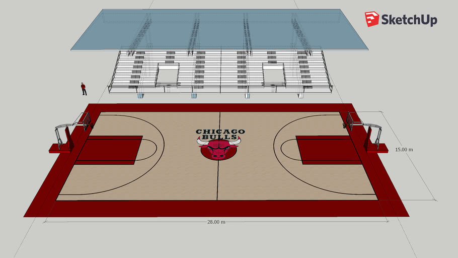 Cancha de Baloncesto | 3D Warehouse