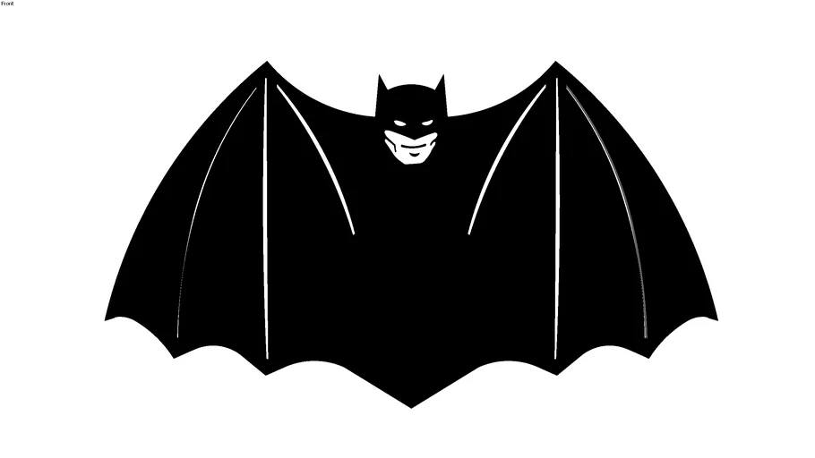 Batman 1940 Logo | 3D Warehouse