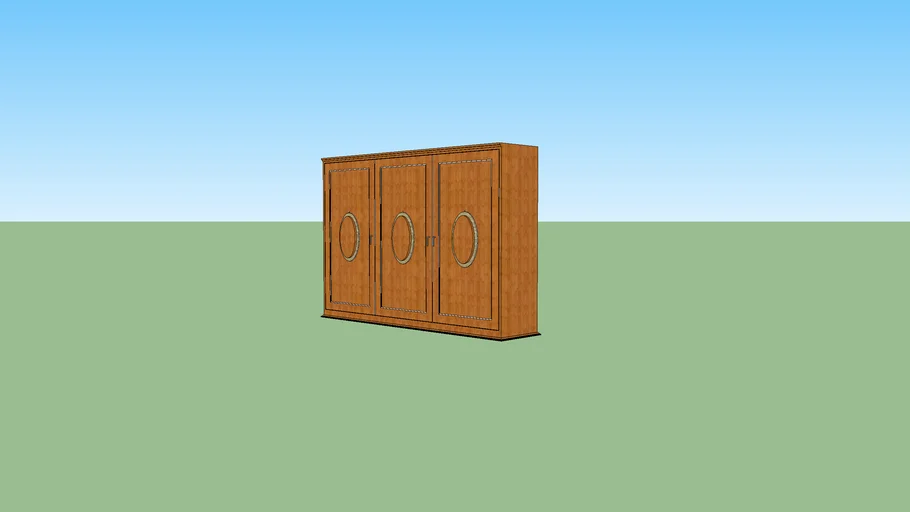 Lemari Simple Mr.U | 3D Warehouse