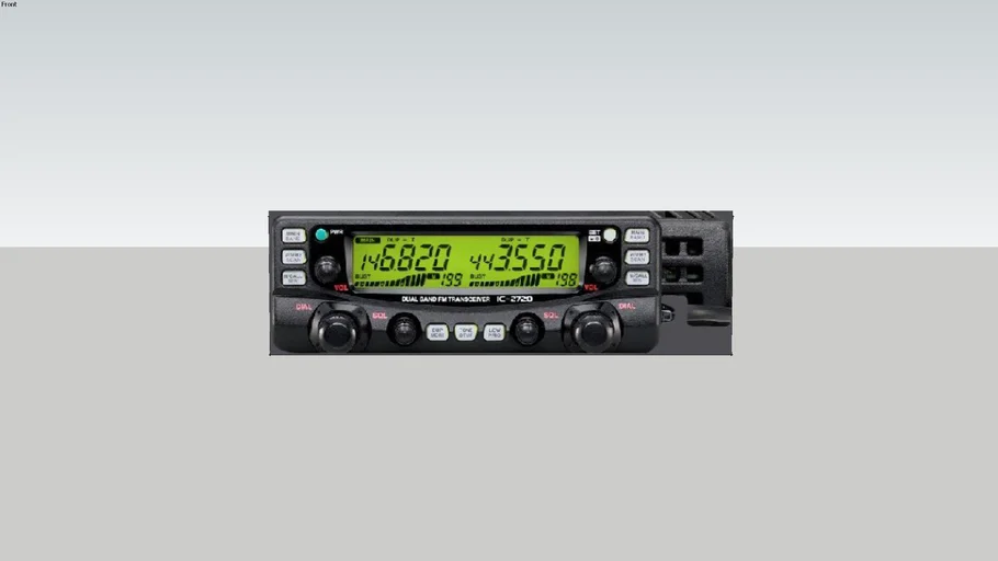 Icom ic 2720 - - 3D Warehouse