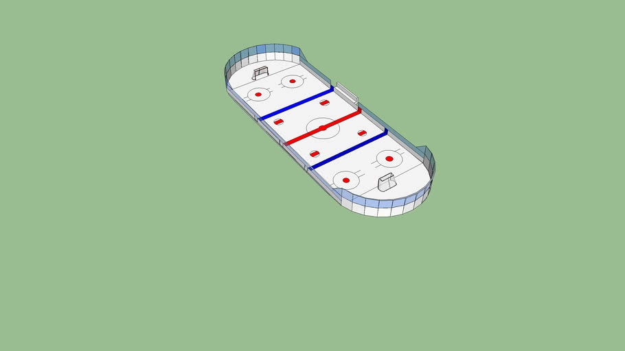 ice rink 3D Warehouse