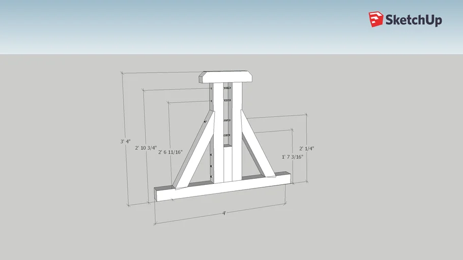 Slackline Anchor | 3D Warehouse