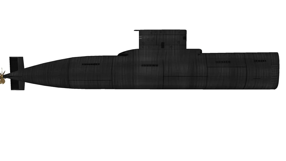 Type 209 - 1200 Submarine | 3D Warehouse