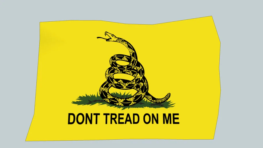 Gadsden Flag | 3D Warehouse