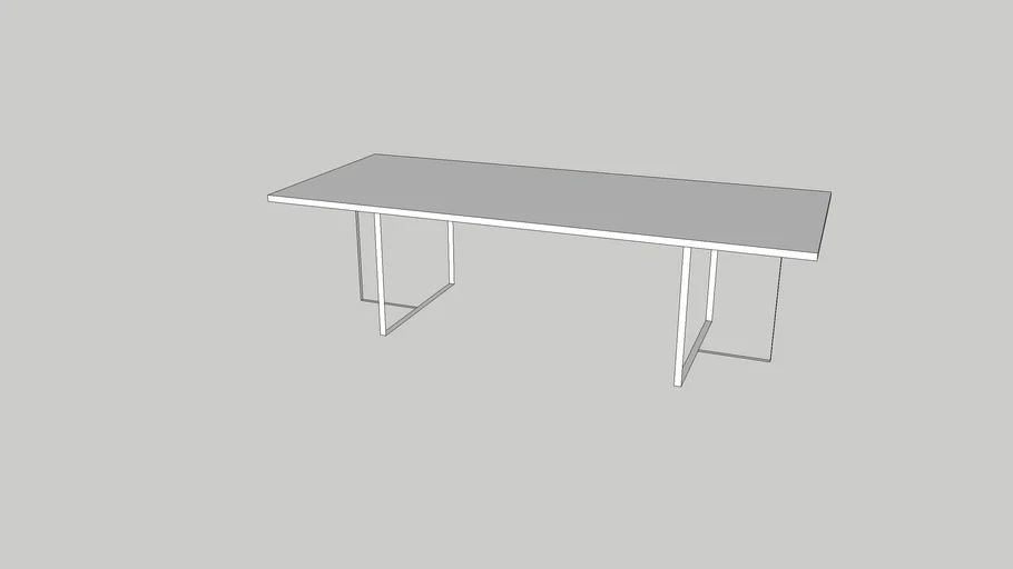 White Table