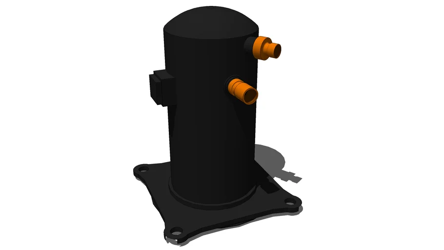 2 Ton AC Condenser 3D Warehouse