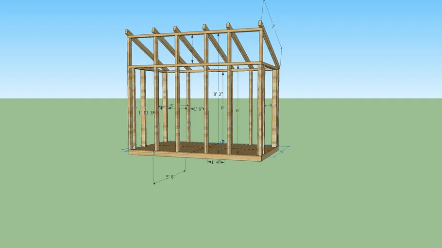 Shed | 3D Warehouse