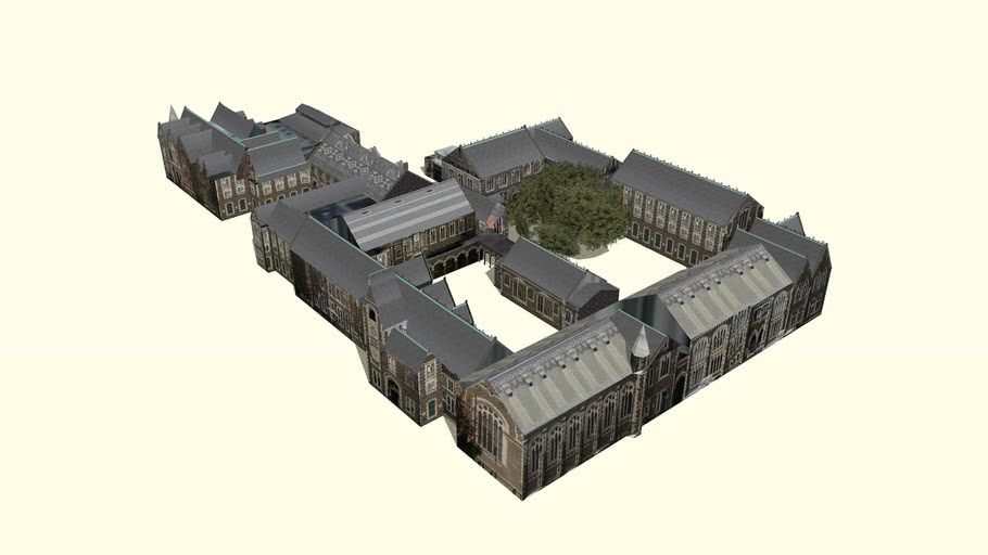 Christchurch Art Centre, Christchurch, New Zealand 3D Warehouse