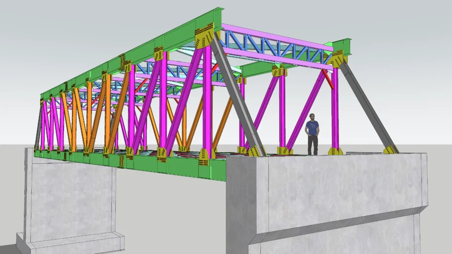 Truss bridge