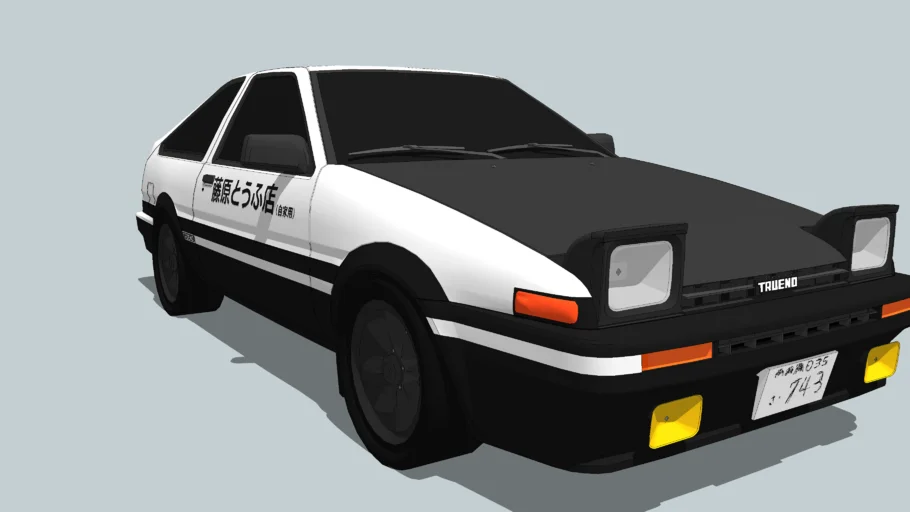 Toyota - AE86 Trueno (Initial D)