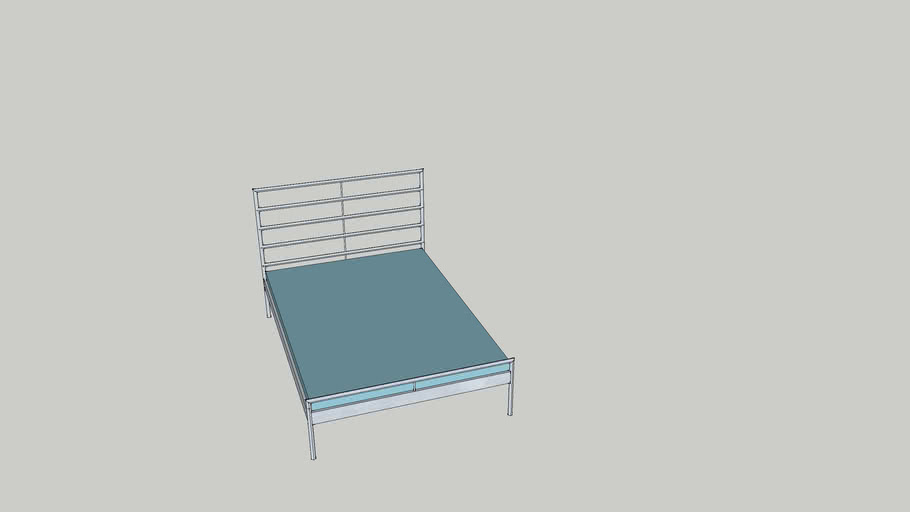 IKEA Heimdal bed (200*140cm) 3D Warehouse