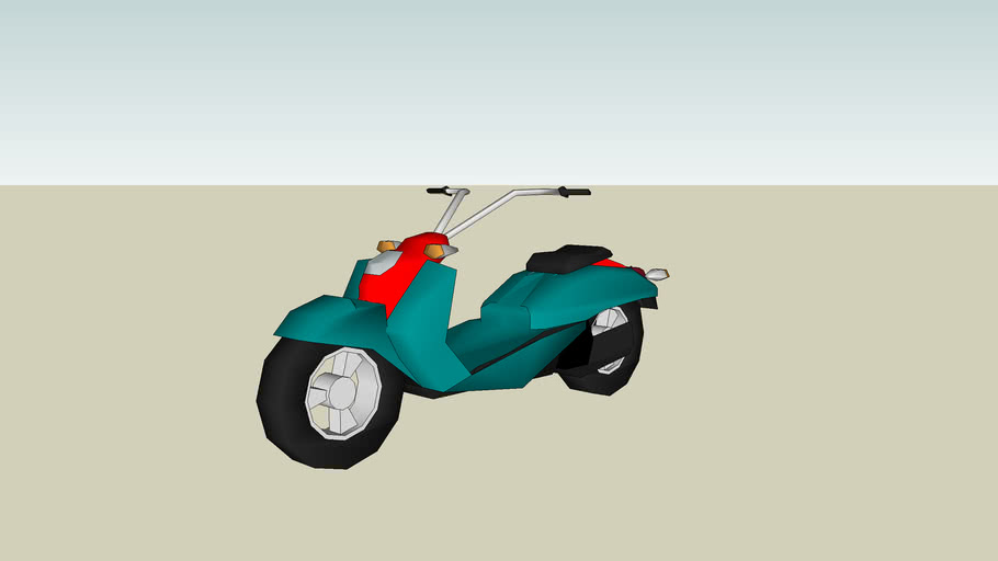 Chopper Scooter | 3D Warehouse