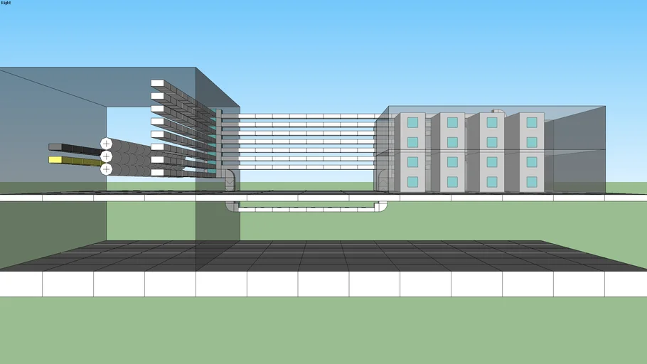 Satisfactory Storage Building 3D Warehouse