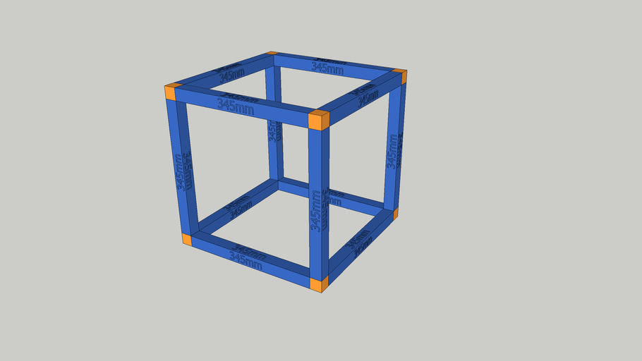 B-Lock Profile 345 Cube | 3D Warehouse