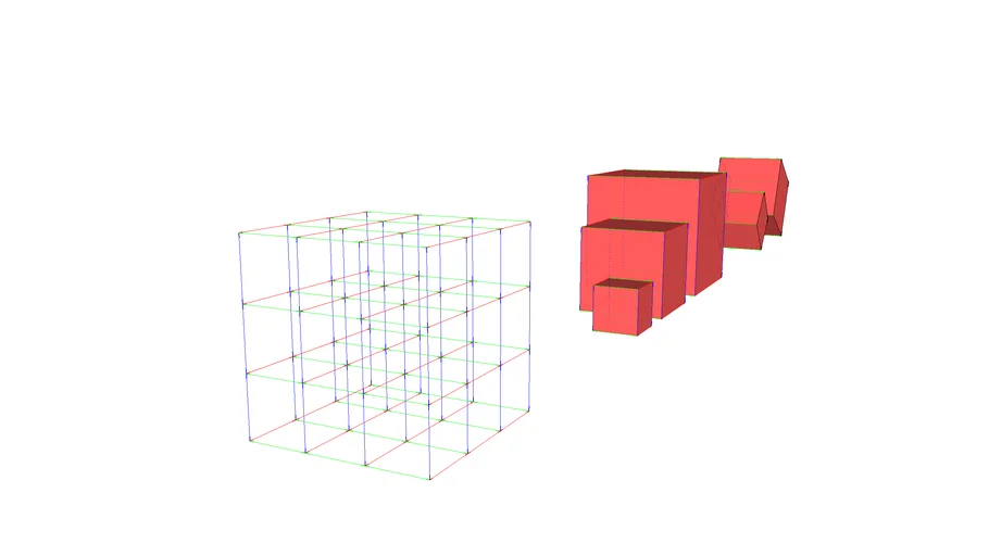 Grid and Cubes | 3D Warehouse