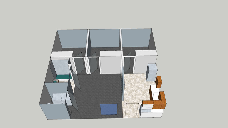 Britton Court Apartments 3D Warehouse