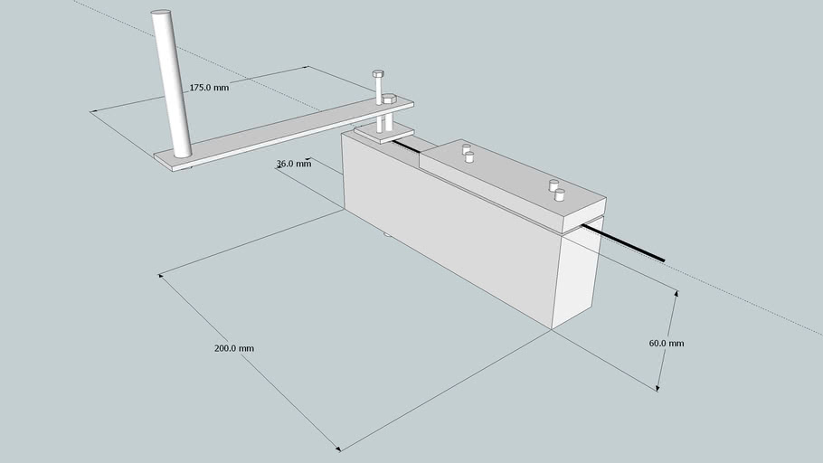 Outillage de fabrication de ressort de torsion (DIY torsion spring