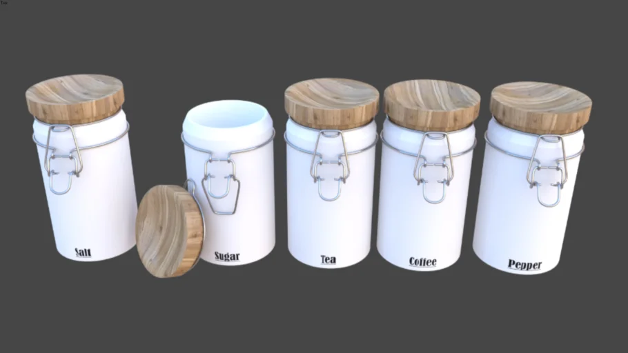 Kitchen Decor (High Poly+Material)