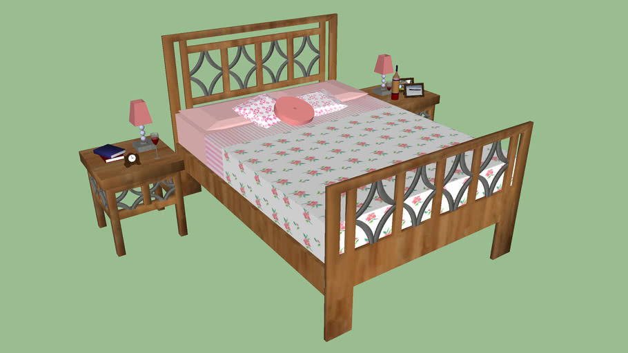 Queen Bed With Nightstands