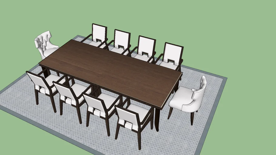 TABLE DINING | 3D Warehouse