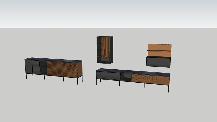 Console Tv Unit 3D Warehouse, 52% OFF | www.tratenor.es