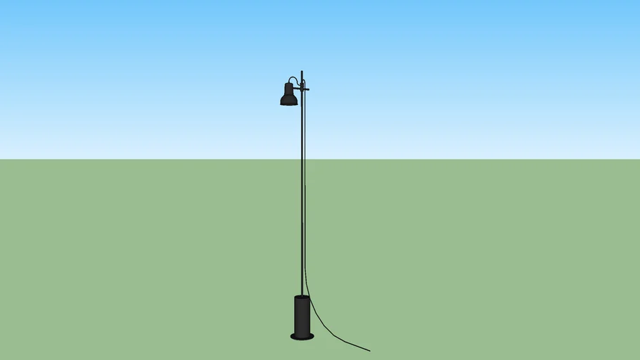 Luminária de Piso 3D Warehouse